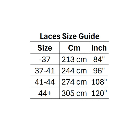 Mohawke Lacci cerati 244cm neri