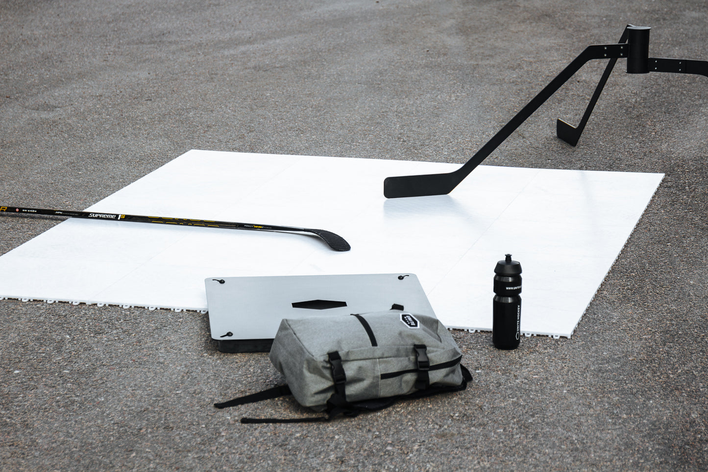 Potent Skate Tiles – pista modulare in Ghiaccio sintetico per allenamento hockey - (2,1 - 21 m²)