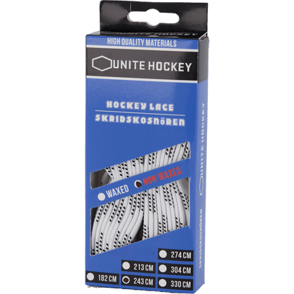 Lacci da hockey in cotone - varie lunghezze