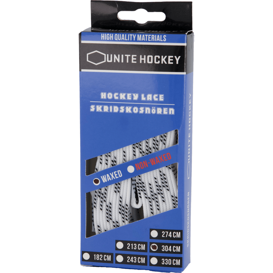 Lacci da hockey cerati - Diverse lunghezze