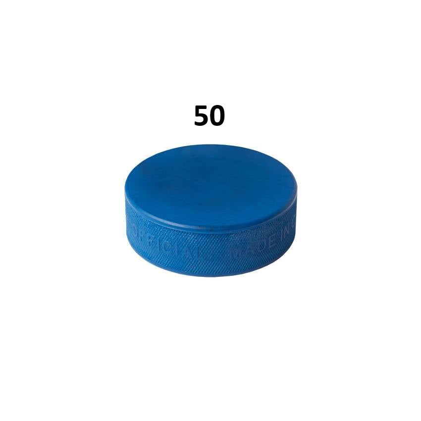 Hockeypuck Light 125 g – Per giocatori più giovani - Confezione da 50