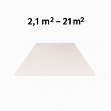 Potent Skate Tiles – befahrbares, modular erweiterbares Synthetisches Eis für das Hockeytraining - (2,1 - 21 m²)