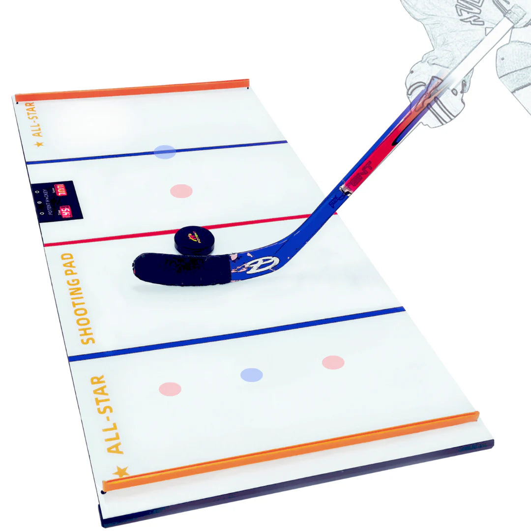 Piastra di Tiro Digitale Hockey Mini – Allenamento Interattivo per Controllo del Puck e Tempismo