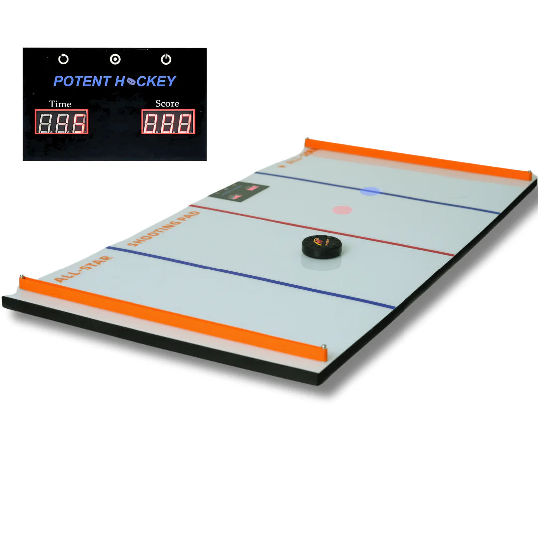 Piastra di Tiro Digitale Hockey Mini – Allenamento Interattivo per Controllo del Puck e Tempismo