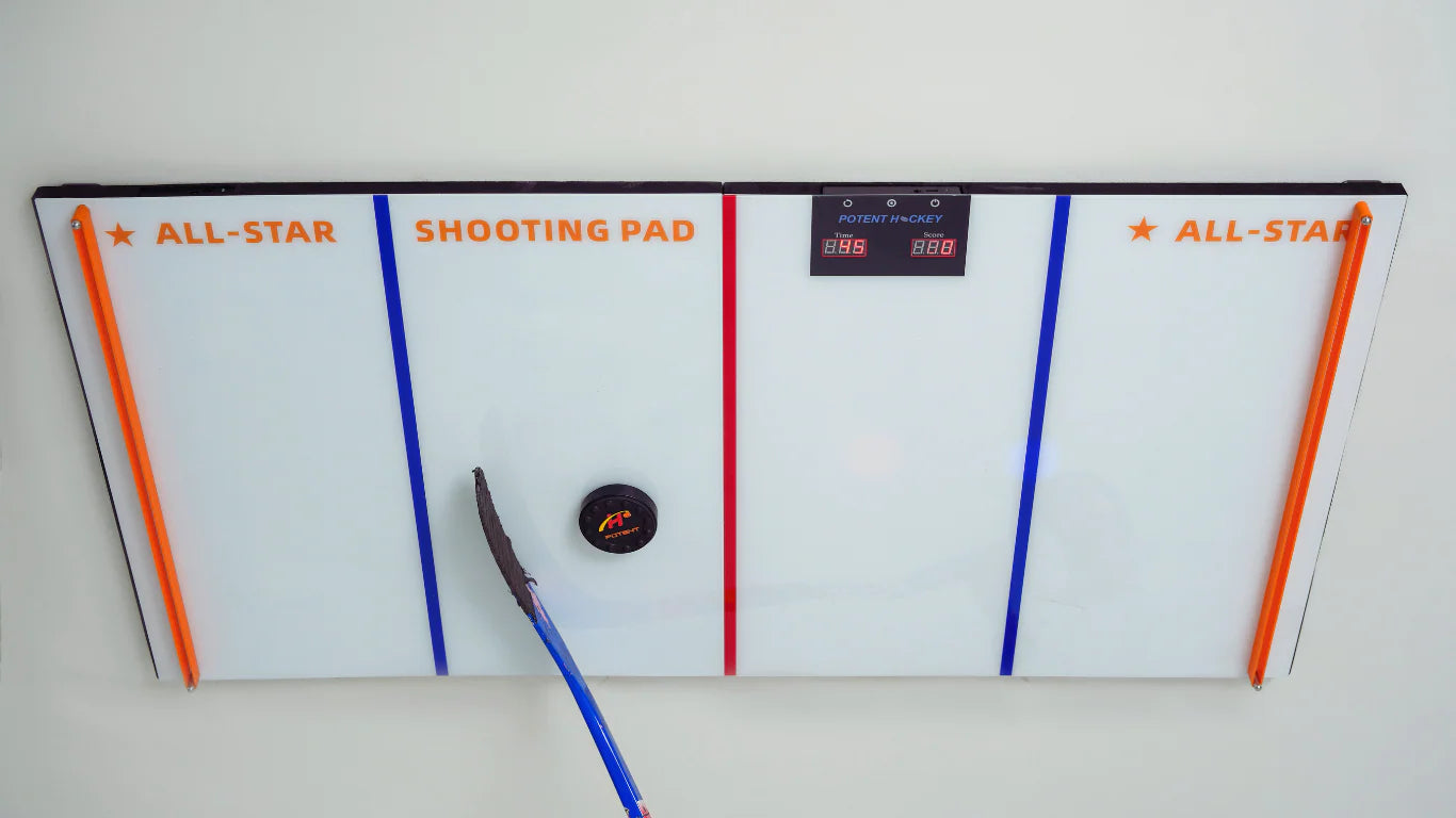 Piastra di Tiro Digitale Hockey Mini – Allenamento Interattivo per Controllo del Puck e Tempismo